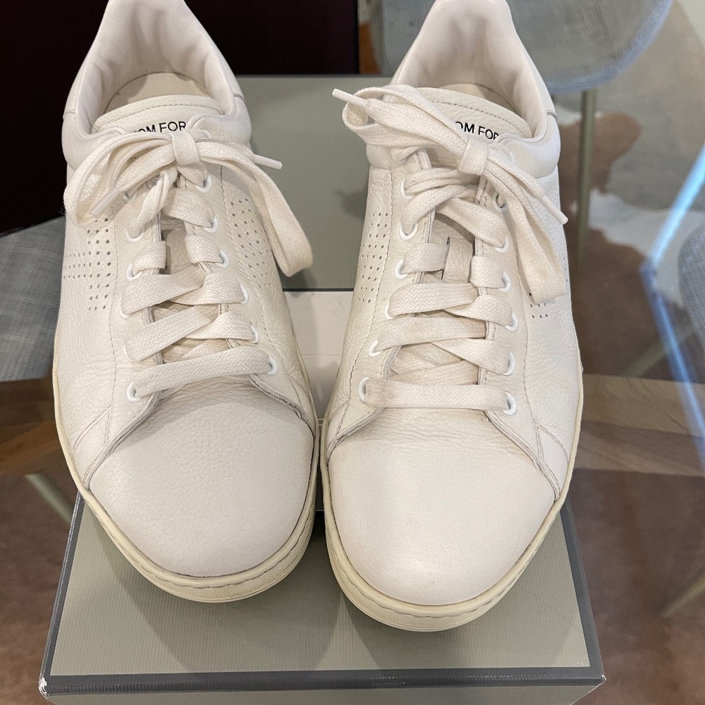 Tom Ford Men’s Off-White Warwick Sneakers